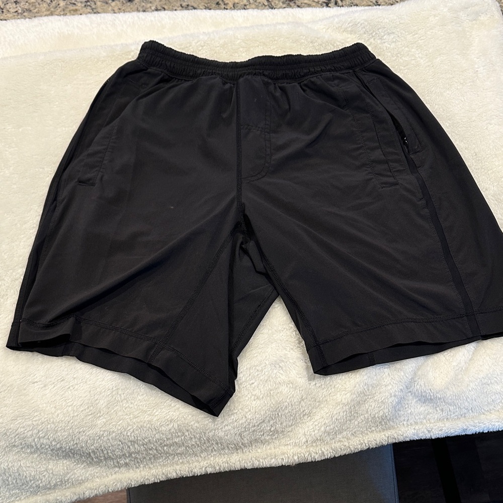 lululemon athletica Men's Black Athletic Shorts